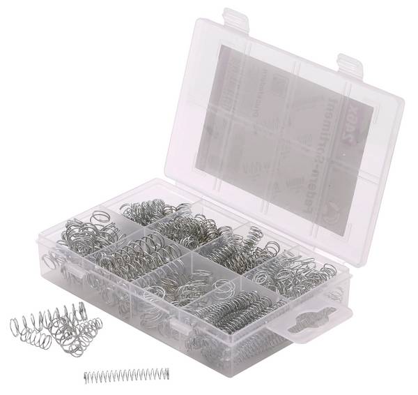 BGS Diy Federn-Sortiment | Druckfedern | 246-tlg.