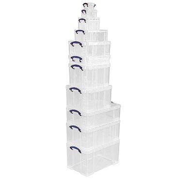 Really Useful Box Aufbewahrungsbox 35C 39x31x48cm 35l transparent-2