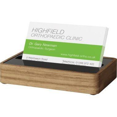 sigel Visitenkartenständer 90 x 60 mm (B x H) nicht gefüllt 30 Karten-1