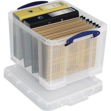 Really Useful Box Aufbewahrungsbox 35C 39x31x48cm 35l transparent-0