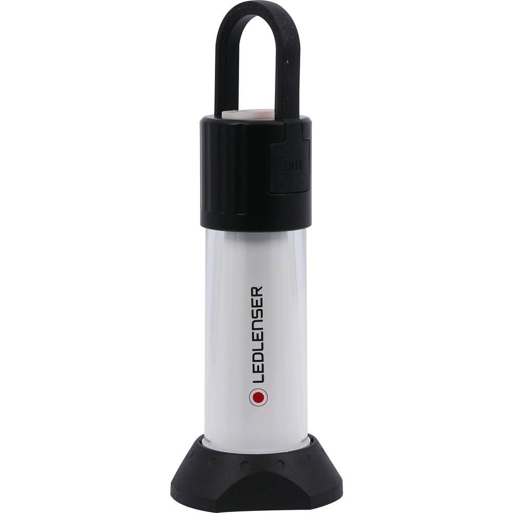 LED Lenser ML6 - Batteriebetriebene Campingleuchte - Schwarz - Weiß - Aufhänger - IP54 - 750 lm - LED-0