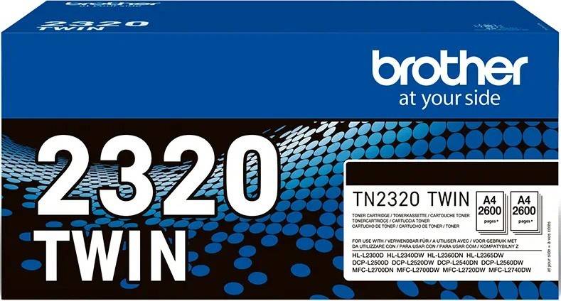 Brother TN2320 TWIN - 2er-Pack - Hohe Ergiebigkeit-2