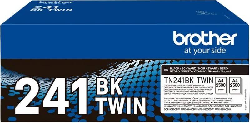 Brother TN241BK - 2er-Pack - Schwarz - original-1