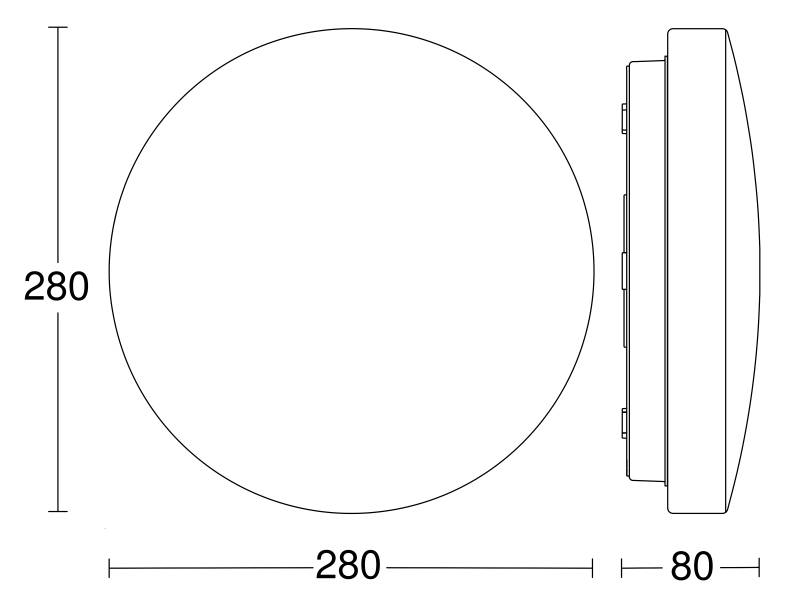 Steinel Sensor-LED-Innenleuchte RS PRO P1-R FL S-2
