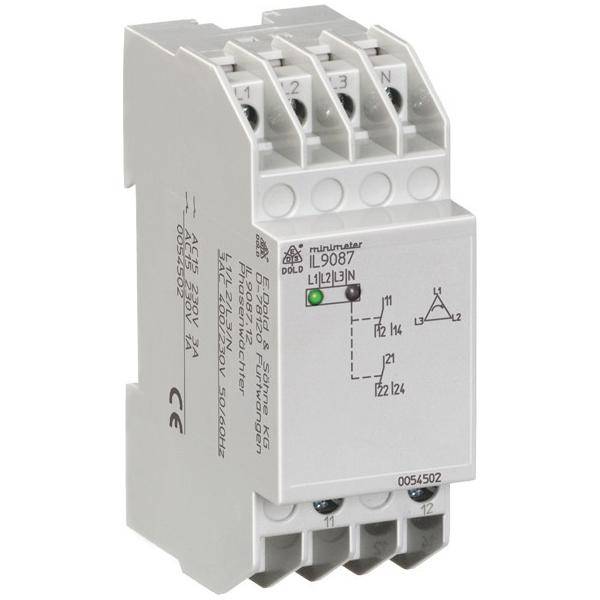 DOLD IL9087.12 3AC50/60HZ 400/230V, Phasenwächter, IL 9087-0