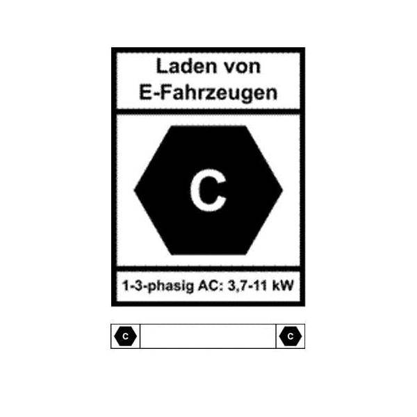KEBA Label-Set DE SetCablDE3p11kW VE50-0