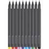 FABER-CASTELL Finepen Grip Fineliner 0.4 mm Mehrfarbig 151610