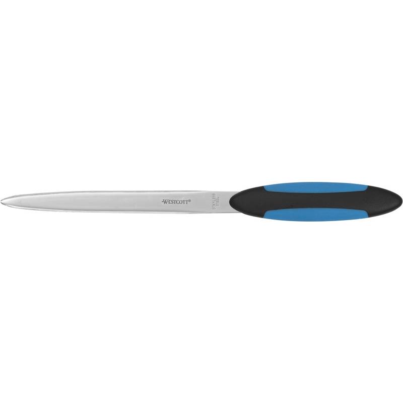 WESTCOTT Brieföffner, Länge: 190 mm, Softgrip-Griff-0