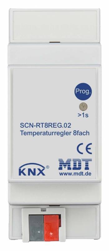 1St. MDT SCN-RT8REG.02 Temperaturregler 8-fach-0