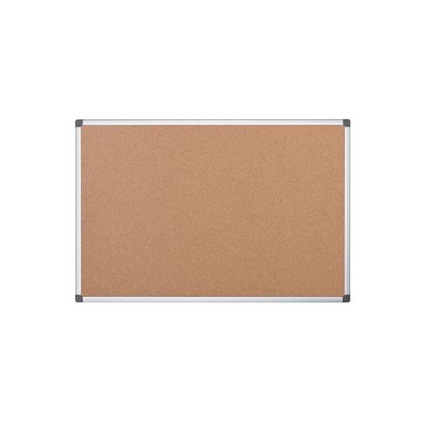 Bi-Office Korktafel "Maya", 600 x 450 mm, Aluminiumrahmen