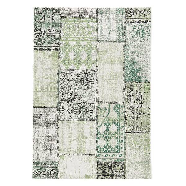 KARAT Outdoorteppich Cotton - Für den Innen- und Außenbereich geeignet  - Grün - 80 x 150 cm