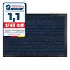 KARAT Schmutzfangmatte Dura - Türmatte für Innen & Außen - Robust & Pflegeleicht - Blau - 40 x 60 cm