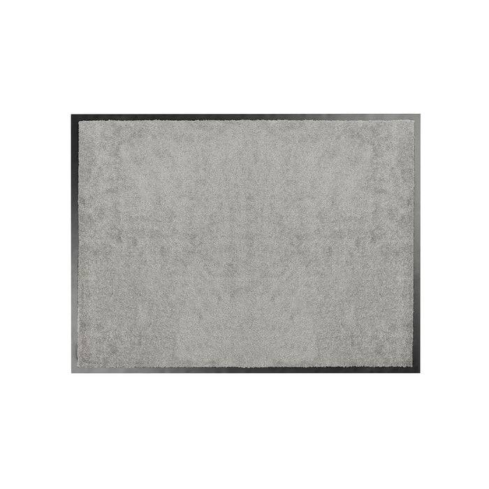 FLOORDIREKT Schmutzfangmatte Performa - Hohe Absorptionsfähigkeit - 40 x 60 cm - Grau