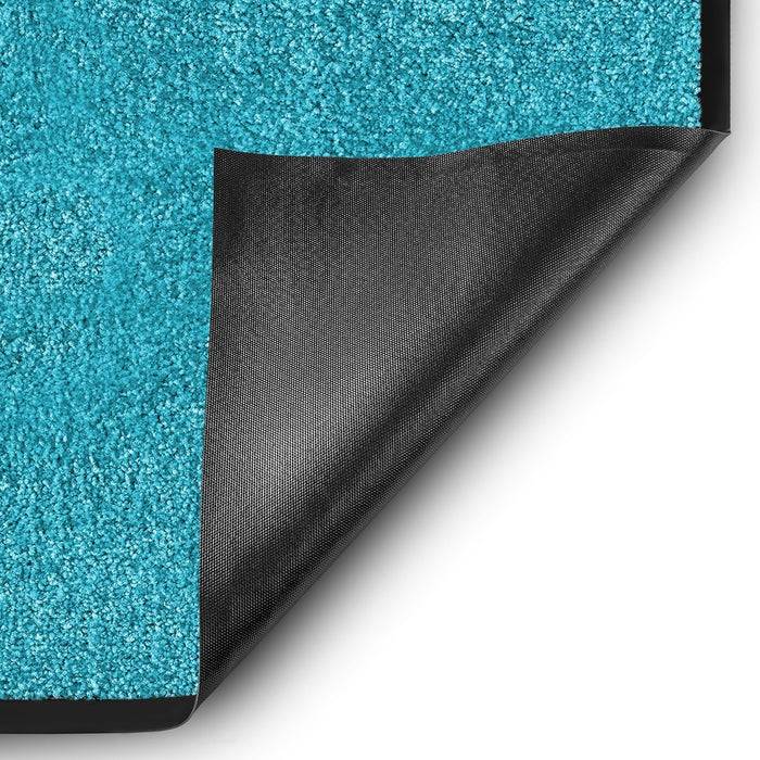 FLOORDIREKT Fußmatte Rhine - Schmutzfangmatte für Innen- & Außenbereiche - Türkis - 40 x 60 cm-3