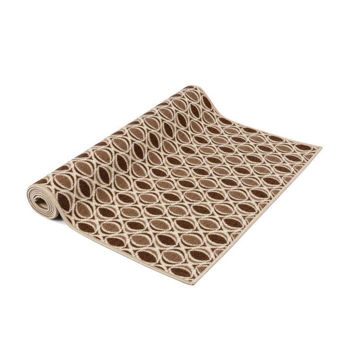 FLOORDIREKT Teppich-Läufer Cork - Pflegeleichter Feinschlingenfloor - 80 x 150 cm-3