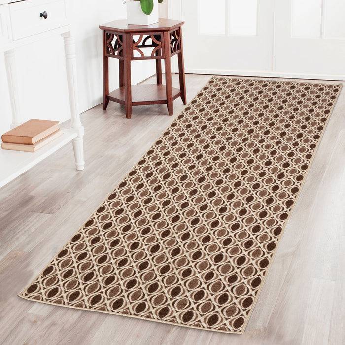 FLOORDIREKT Teppich-Läufer Cork - Pflegeleichter Feinschlingenfloor - 80 x 150 cm-4