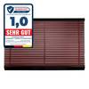 FLOORDIREKT Türmatte Power Brush - Hochwirksamer Fußabtreter - Mit robusten Power-Bürsten - Rot - 40 x 60 cm