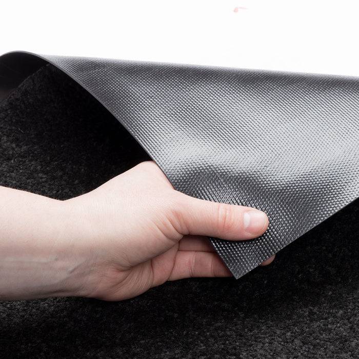FLOORDIREKT Schmutzfangmatte Performa - Hohe Absorptionsfähigkeit - 60 x 90 cm - Schwarz-1