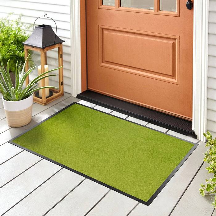 FLOORDIREKT Schmutzfangmatte Performa - Hohe Absorptionsfähigkeit - 60 x 90 cm - Grün-4