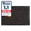 KARAT Schmutzfangmatte Dura - Türmatte für Innen & Außen - Robust & Pflegeleicht - Braun - 100 x 120 cm