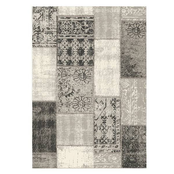 KARAT Outdoorteppich Cotton - Für den Innen- und Außenbereich geeignet  - Grau - 200 x 290 cm
