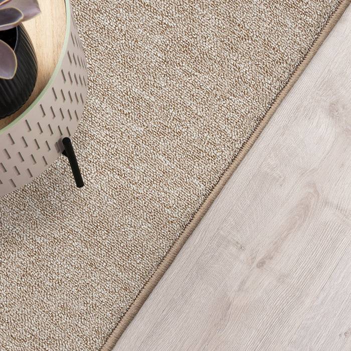 FLOORDIREKT Teppich-Läufer London - Pflegeleichter Schlingenfloor - Beige - 80 x 250 cm-2
