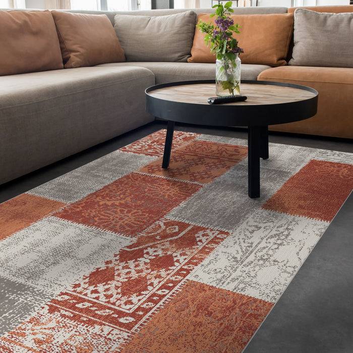 KARAT Outdoorteppich Cotton - Für den Innen- und Außenbereich geeignet - Rot - 80 x 150 cm-4