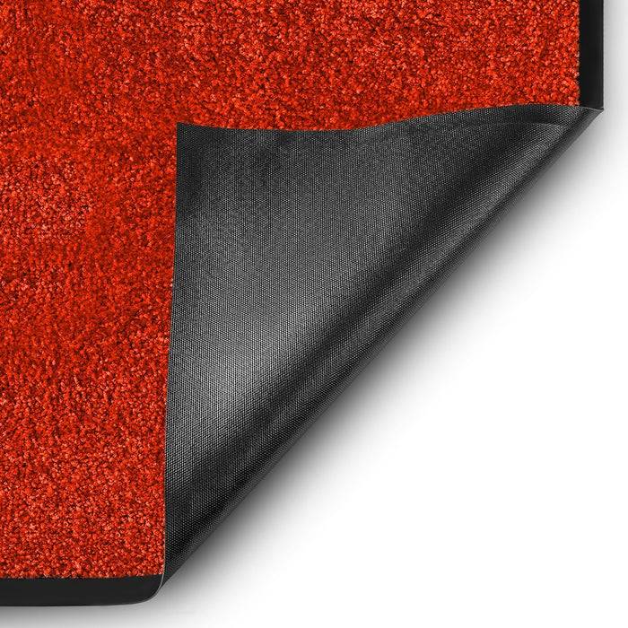 FLOORDIREKT Fußmatte Rhine - Schmutzfangmatte für Innen- & Außenbereiche - Rot - 60 x 90 cm-2