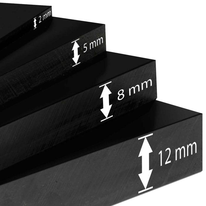 FLOORDIREKT SBR-Gummiplatte - Robuster Industrie-Gummi - Vielfältige Einsatzmöglichkeiten - Stärke: 3 mm - 120 x 100 cm-1