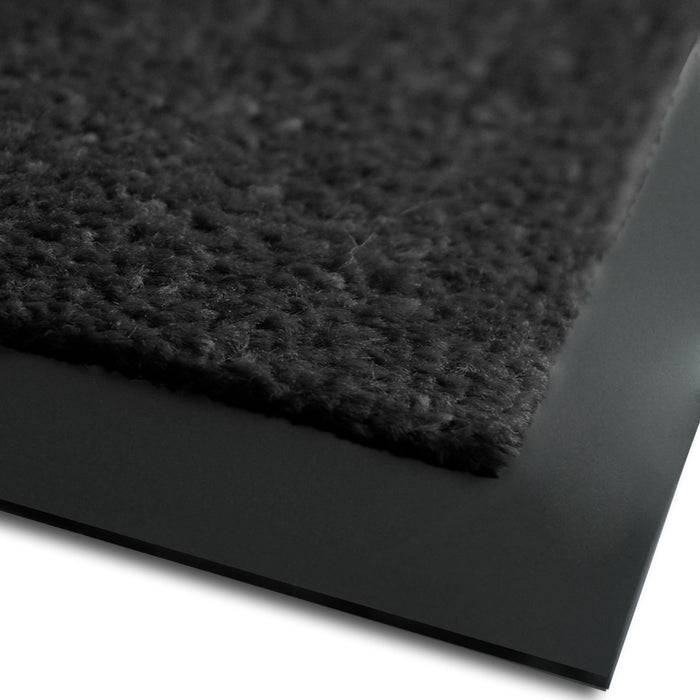 FLOORDIREKT Schmutzfangmatte Monochrom - Antistatisch & Rutschfest - Schwarz - 90 x 120 cm-3