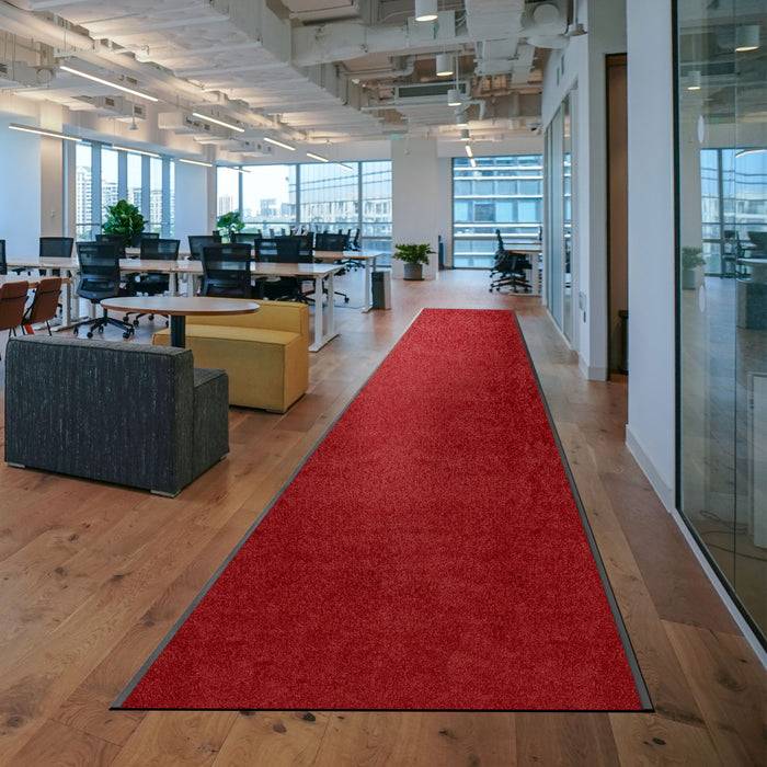 FLOORDIREKT Schmutzfangmatte Performa XXL - Hohe Absorbationsfähigkeit - 120 x 300 cm - Rot-4