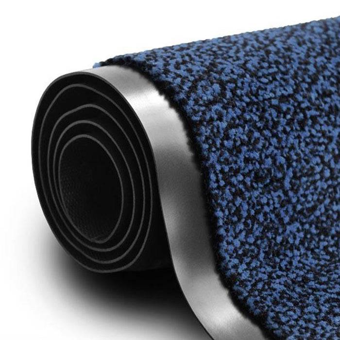 FLOORDIREKT Antistatik-Schmutzfangmatte Sky Performa - Robust & Strapazierfähig - 90 x 300 cm - Blau-1