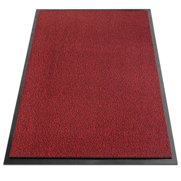 FLOORDIREKT Schmutzfangmatte Sky - Türvorleger für Innen & Außen - Rot - 90 × 120 cm-0