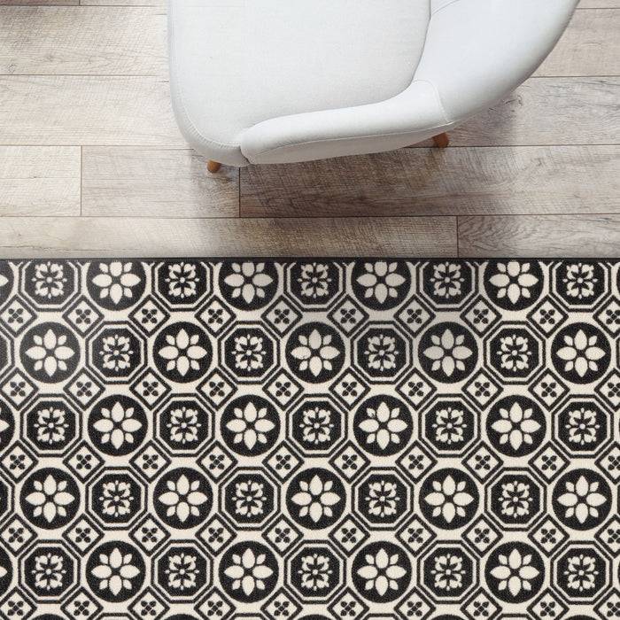 FLOORDIREKT Teppich-Läufer St. Asaph - Pflegeleichter Feinschlingenfloor - 80 x 100 cm-4