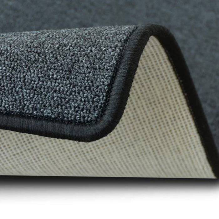 FLOORDIREKT Teppich-Läufer London - Pflegeleichter Schlingenfloor - Anthrazit - 100 x 450 cm-2