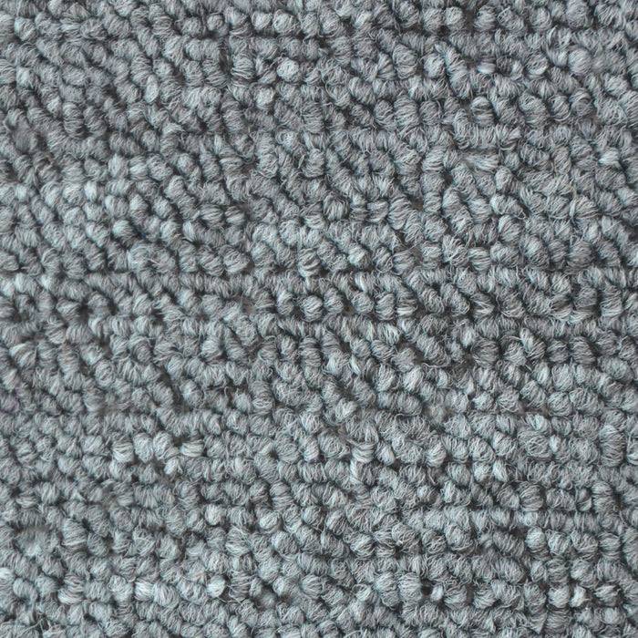 FLOORDIREKT Teppich-Läufer London - Pflegeleichter Schlingenfloor - Hellgrau - 100 x 350 cm-2
