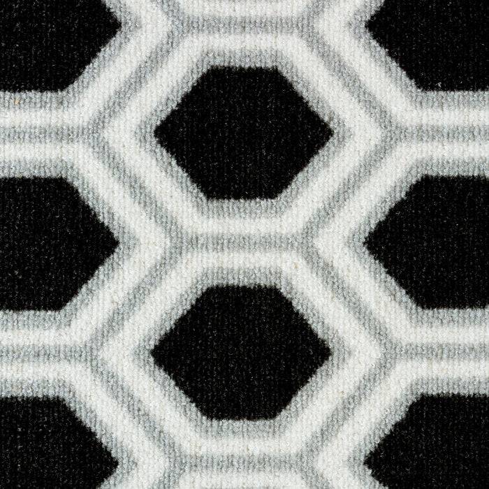 FLOORDIREKT Teppichläufer Bangor - Moderner Wohnteppich - Pflegeleicht und langlebig - 80 x 50 cm-1