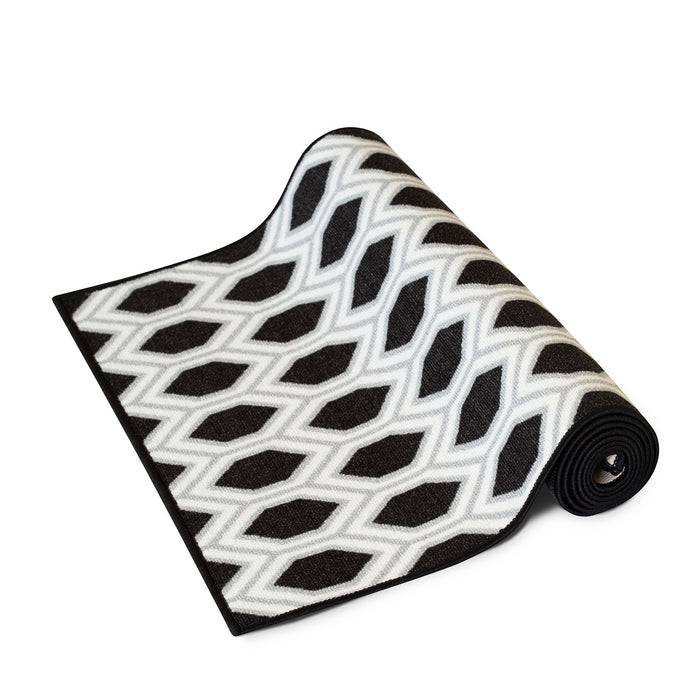 FLOORDIREKT Teppichläufer Bangor - Moderner Wohnteppich - Pflegeleicht und langlebig - 80 x 50 cm-2