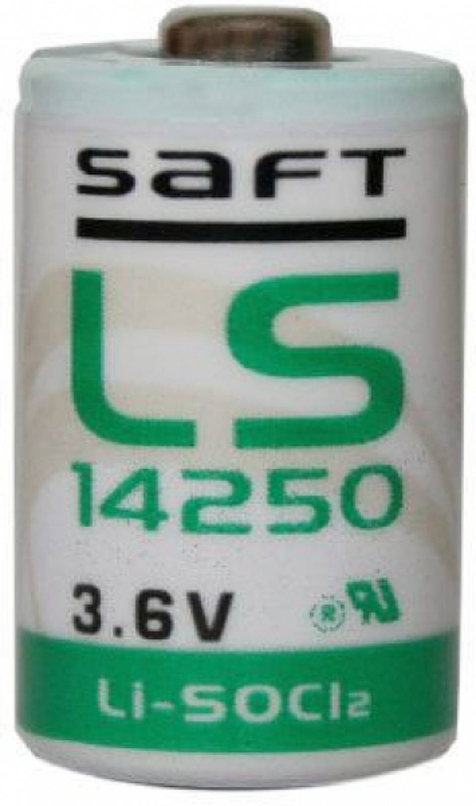 20x Lithium Batterie Saft LS14250 1/2AA 3,6Volt, 3,6V, Lithium-Thionylchlorid-1