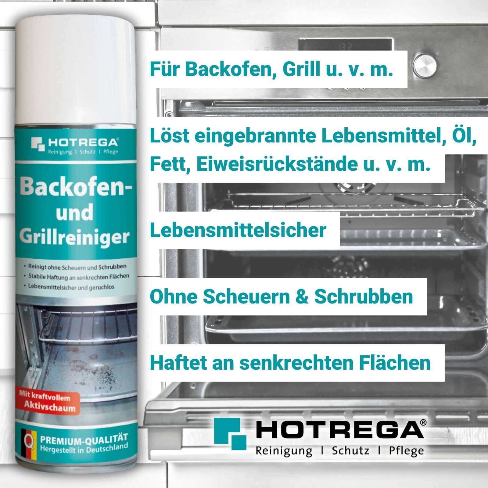 HOTREGA Backofen- und Grillreiniger Sets - Menge:2-2