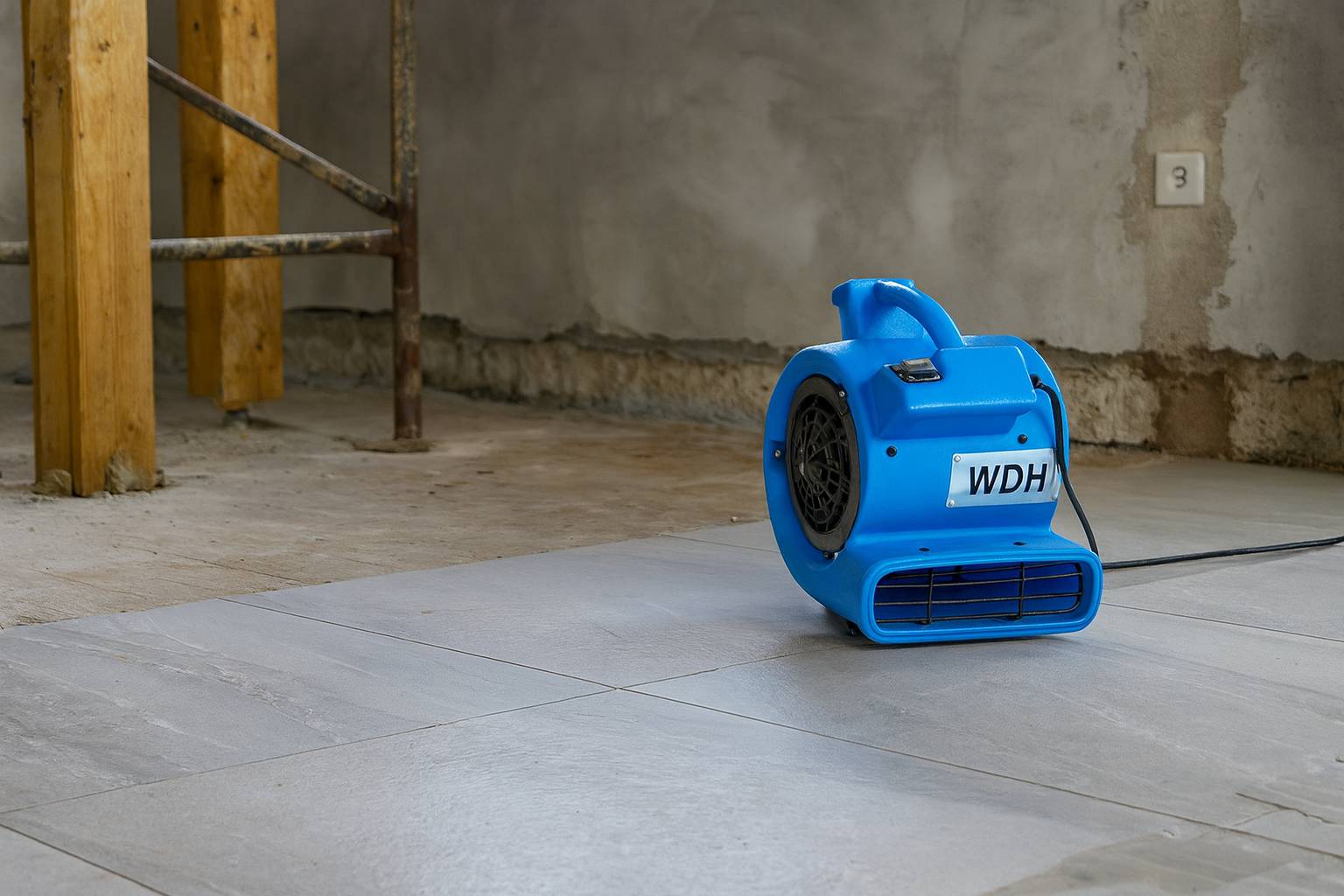 WDH Mini Turbolüfter WDH-C20 - Gebläse, Lüfter, Förderventilator - 420 m³/h Luftumwälzung-3