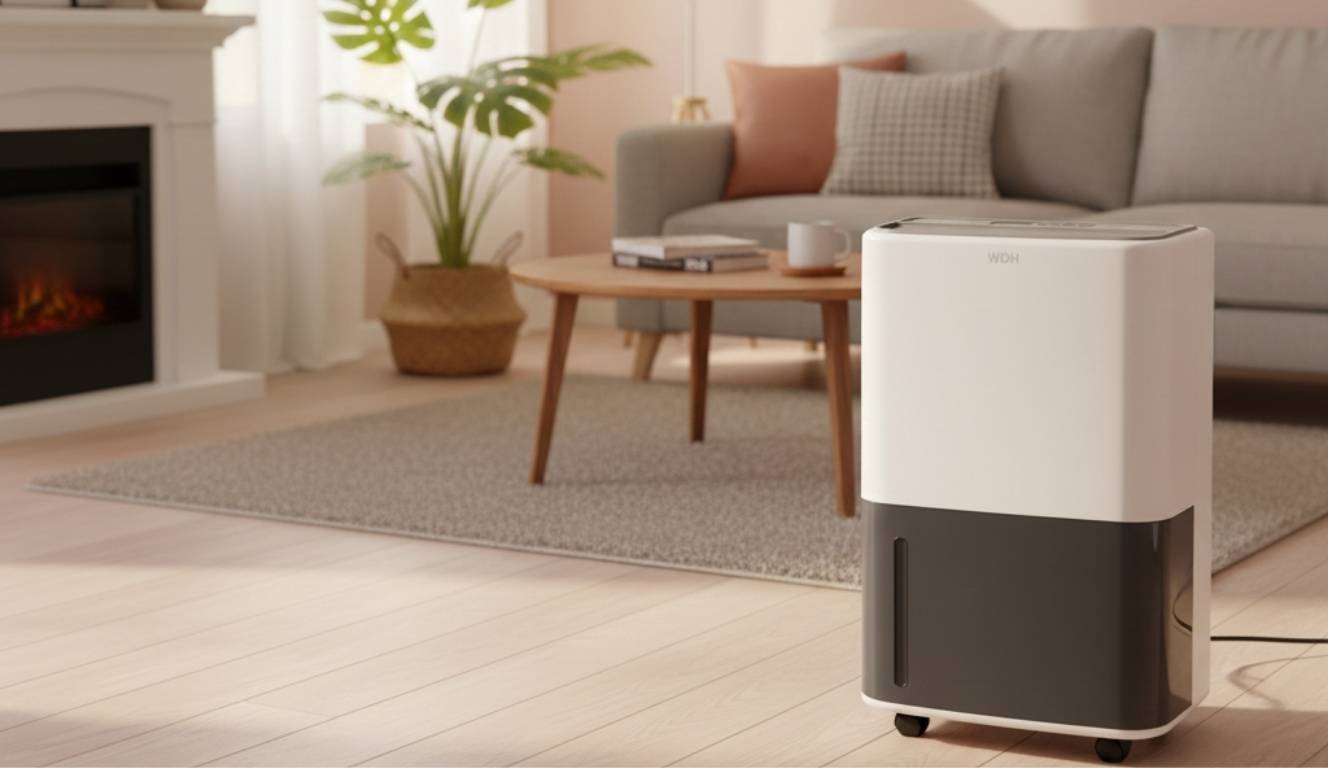 WDH Luftentfeuchter WDH-725DG - für 50m² - 25 Liter/Tag - mit Feuchtesensor-3