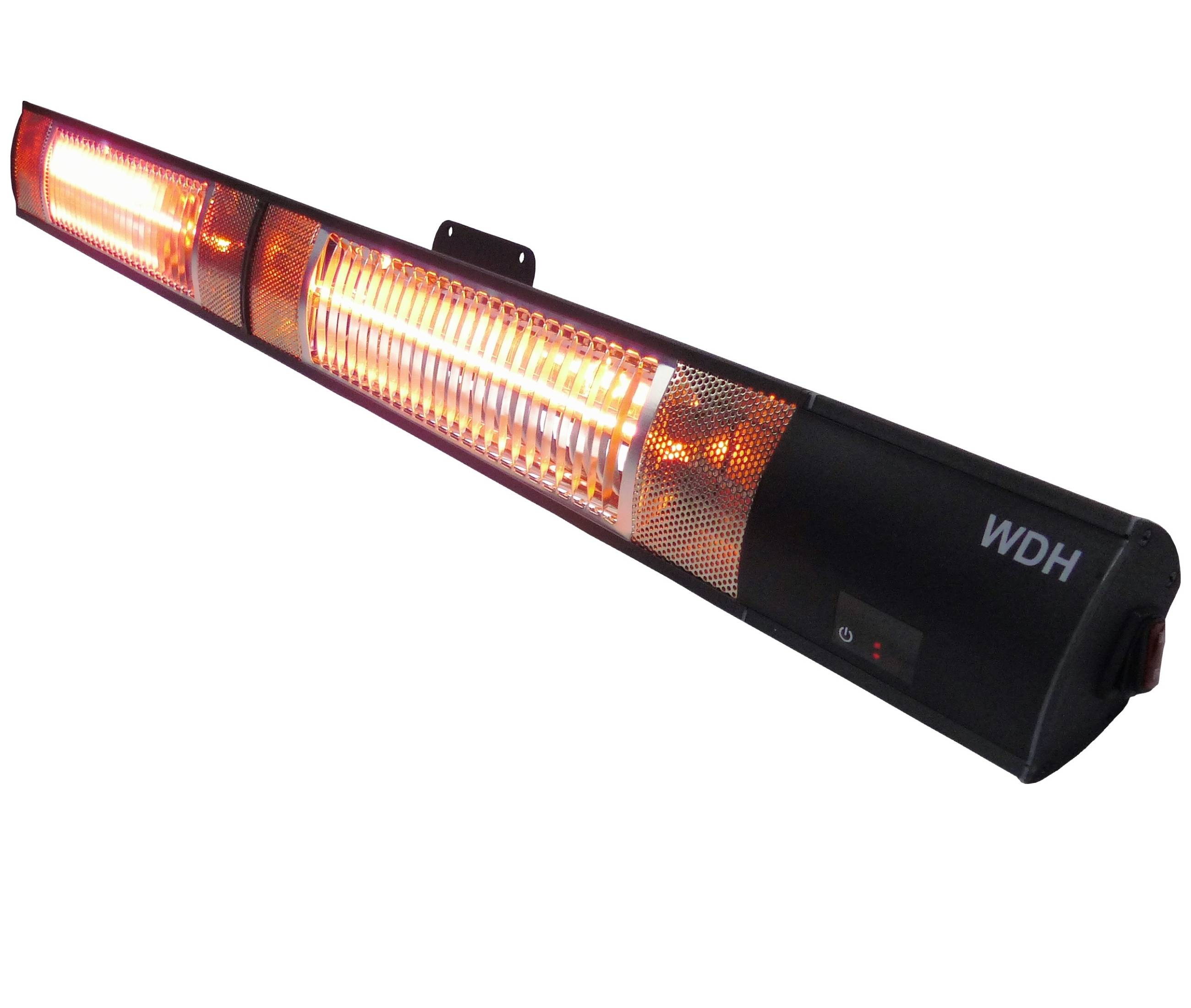 WDH Wand-Heizstrahler WDH-300WS - 3.000 W - Außenbereichstauglich/Outdoor - Gastro, Bar, Restaurant-0