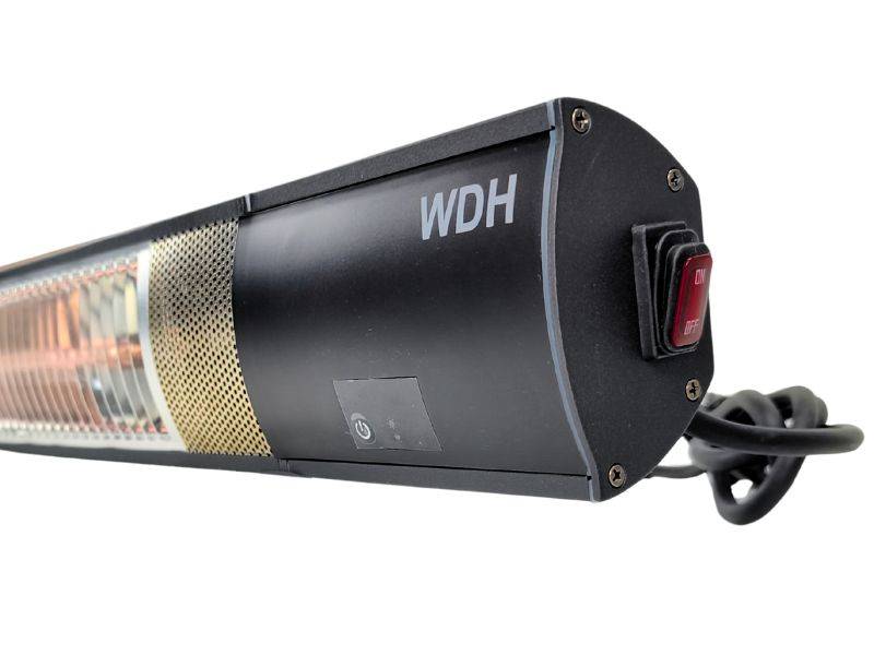 WDH Wand-Heizstrahler WDH-300WS - 3.000 W - Außenbereichstauglich/Outdoor - Gastro, Bar, Restaurant-1