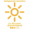 Symbolbild für WDH Wand-Heizstrahler WDH-300WS - 3.000 W - Außenbereichstauglich/Outdoor - Gastro, Bar, Restaurant