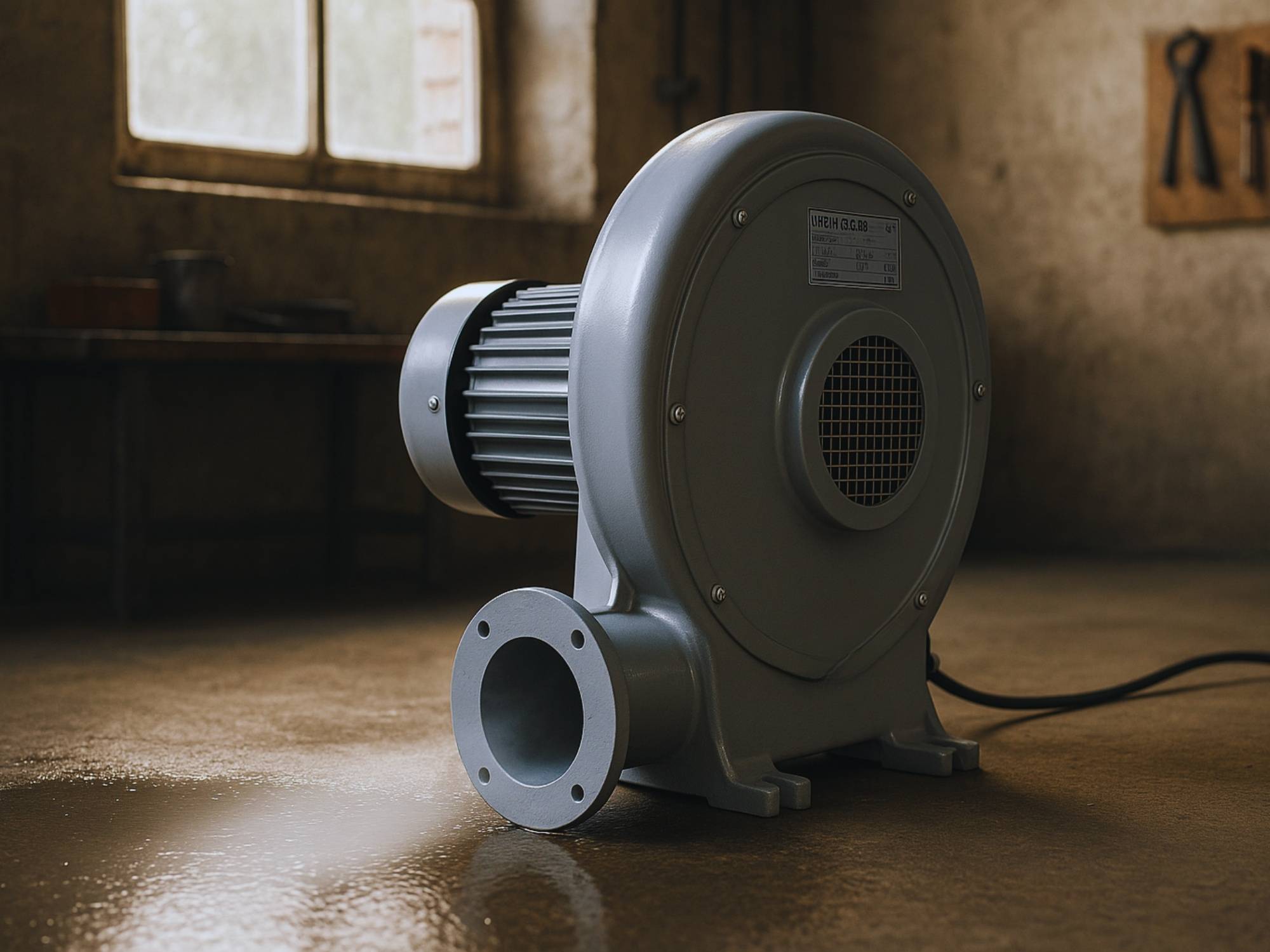 WDH Druckgebläse WDH-DG19 - 1.000 W - 1.200 m³/h Luftumwälzung - Radiallüfter, Gebläse, Belüfter-1