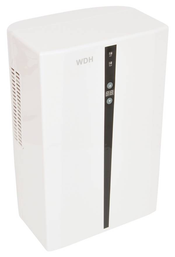 WDH Mini-Entfeuchter WDH-898MD - für 20m² - 750ml/Tag - Kompressor freies Peltierprinzip ohne Kältemittel
