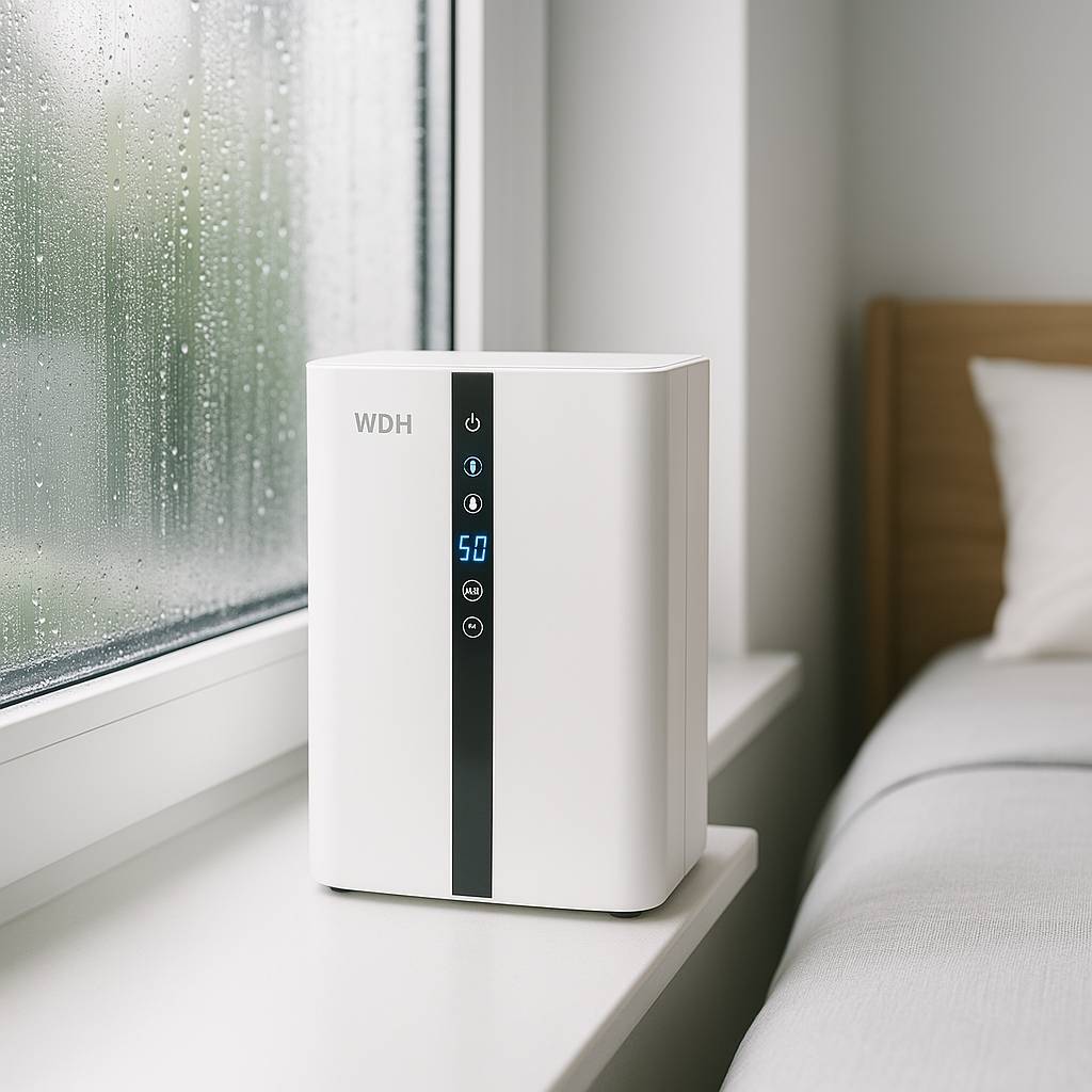 WDH Mini-Entfeuchter WDH-898MD - für 20m² - 750ml/Tag - Kompressor freies Peltierprinzip ohne Kältemittel-3