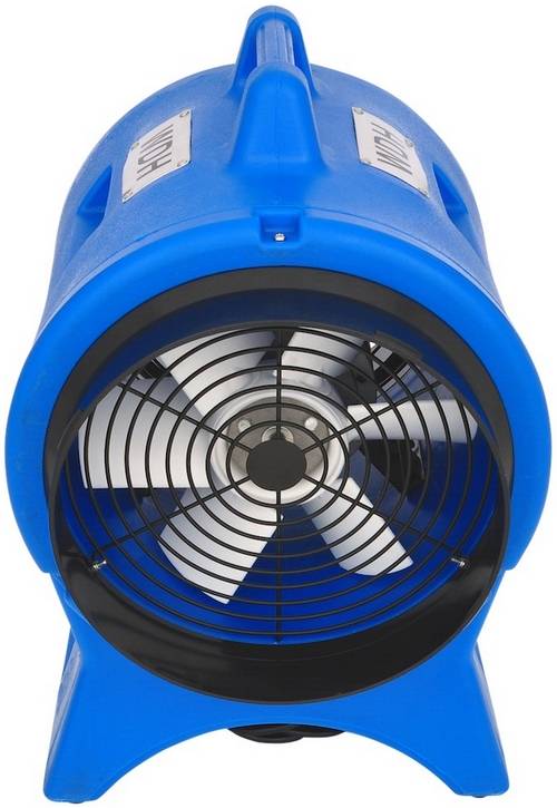 WDH Kunststoffgebläse WDH-AP11 - (Ø x H) 30 x 54 cm - Axialventilator, Rohrventilator - 2.200 m³/h Luftumwälzung-0