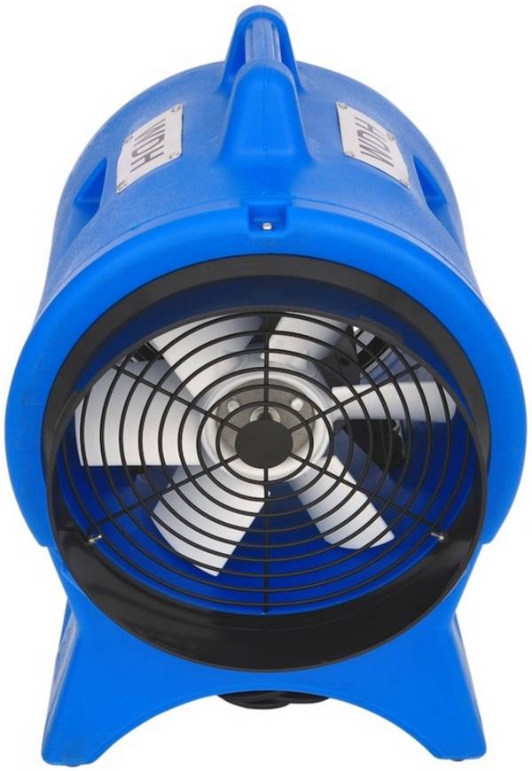 WDH Kunststoffgebläse WDH-AP11 - (Ø x H) 30 x 54 cm - Axialventilator, Rohrventilator - 2.200 m³/h Luftumwälzung